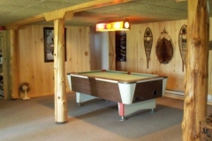 Our Gull Lake campsite rec room