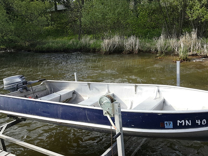 14 foot boat with motor